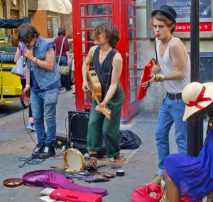 Snowbiz on the street   